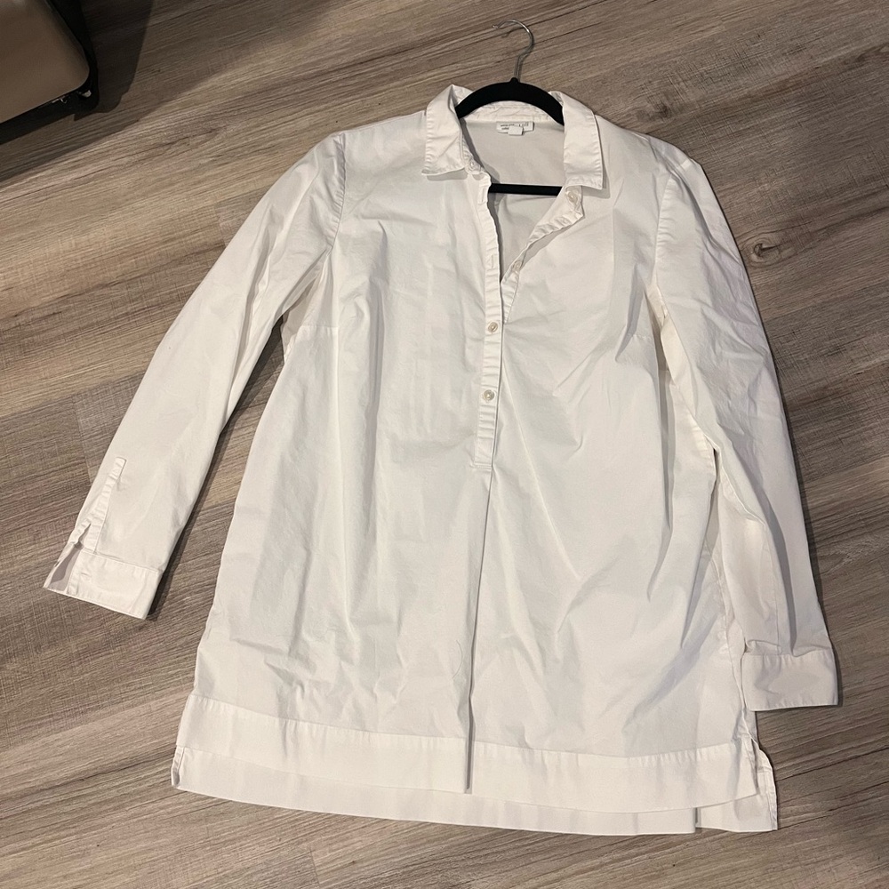 J. Jill White Tunic Style Top